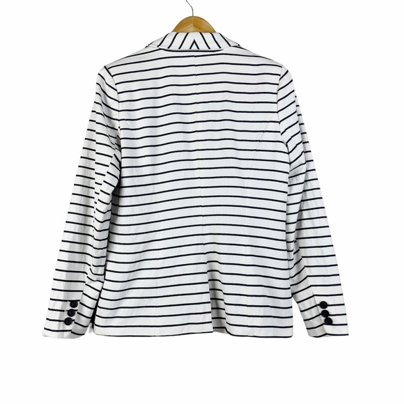 Kew 159 Blazer Jacket One Button Striped Lined - Picture 2 of 12